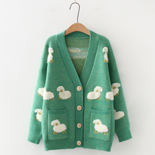 Load image into Gallery viewer, Cute Sheep Cardigan