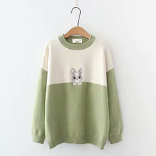 Load image into Gallery viewer, Lovely Embroidered Rabbit Jumper