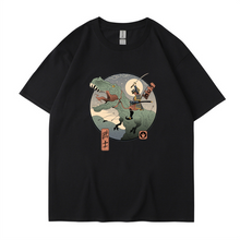 Load image into Gallery viewer, JPN Style Samurai & Dino T-Shirt