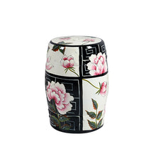 Load image into Gallery viewer, Ceramic Stool - Black & White