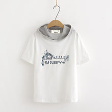 Load image into Gallery viewer, Cute Sleeping Cat T-Shirt