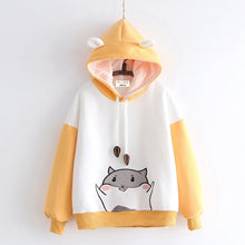 Load image into Gallery viewer, Embroidered Hamster Hoodie