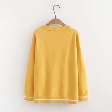 Load image into Gallery viewer, Embroidered Cute Rabbit Cardigan