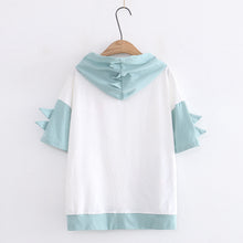 Load image into Gallery viewer, Cute Dinosaur & Love Heart T-Shirt