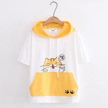 Load image into Gallery viewer, Cute Pocket Cat T-Shirt