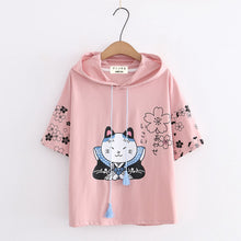 Load image into Gallery viewer, Cute Cat in Costume T-Shirt