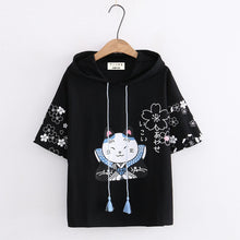 Load image into Gallery viewer, Cute Cat in Costume T-Shirt