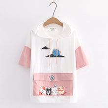 Load image into Gallery viewer, Cut Cat Catch Fish T-Shirt