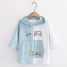 Load image into Gallery viewer, Cute Cat High Five T-Shirt