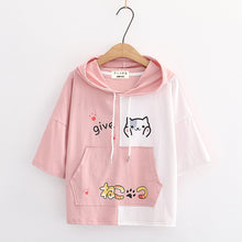 Load image into Gallery viewer, Cute Cat High Five T-Shirt