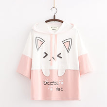 Load image into Gallery viewer, Cute Cat Image T-Shirt
