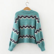 Load image into Gallery viewer, Waves Pattern Cardigan