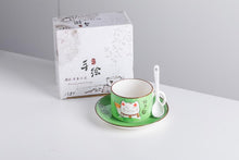 Load image into Gallery viewer, Coffee/Tea Cup & Saucer