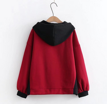 Load image into Gallery viewer, Embroidered JPN Style Luck Cat Hoodie