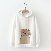 Load image into Gallery viewer, Cute Kuma Bear Hoodie