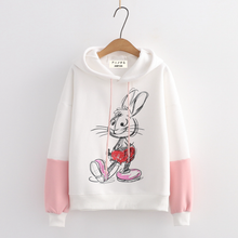 Load image into Gallery viewer, Lovely Long Ear Rabbit Hoodie