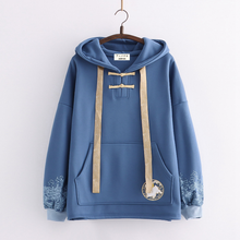 Load image into Gallery viewer, Embroidered Rabbit JPN Style Hoodie
