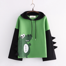 Load image into Gallery viewer, Cute Little Dino Hoodie