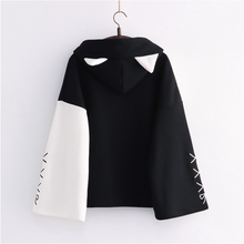 Load image into Gallery viewer, Embroidered Black Devil Hoodie