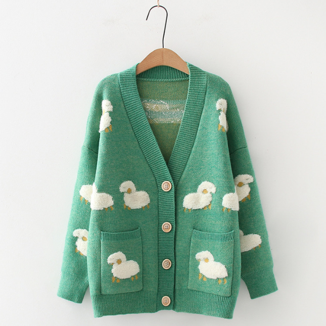 Cute Sheep Cardigan