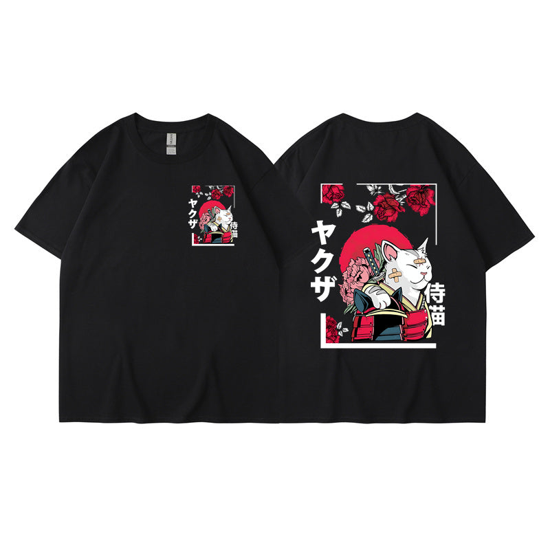 JPN Style Cat Warrior T-Shirt