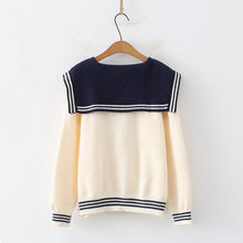 Load image into Gallery viewer, Sailor&#39;s Collar Jumper
