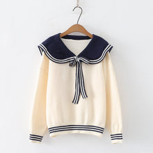Load image into Gallery viewer, Sailor&#39;s Collar Jumper
