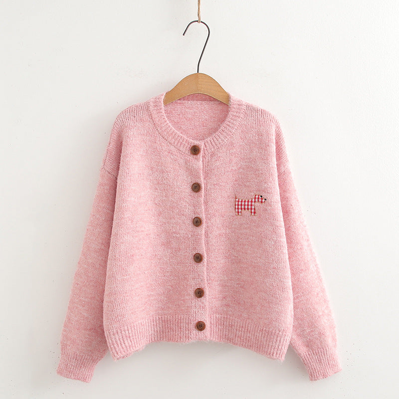 Fluffy Cute Dog Cardigan