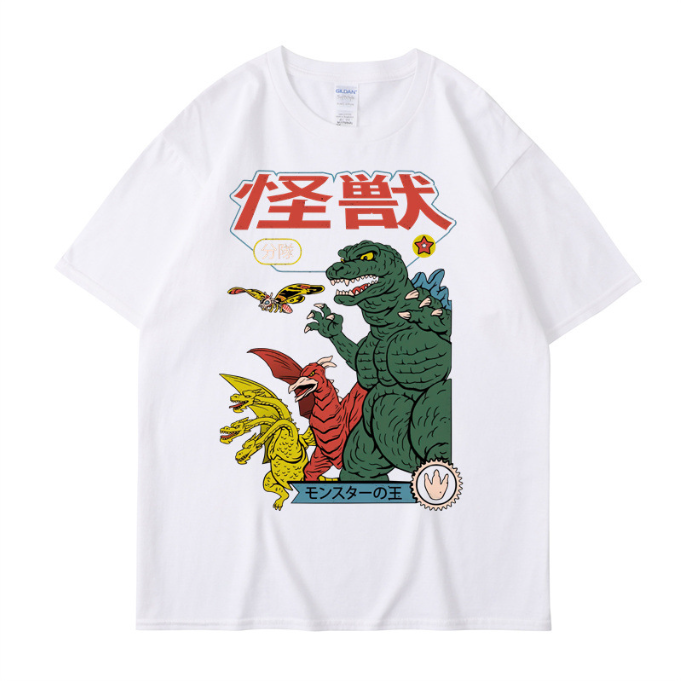 JPN Style Dino Print T-Shirt