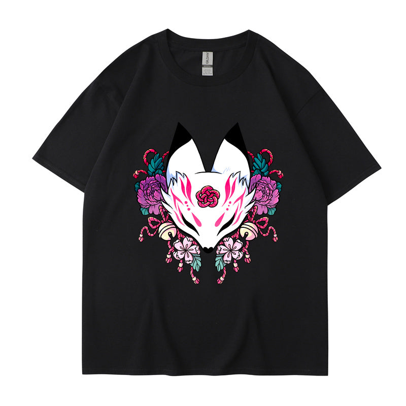 JPN Style Fox Mask T-Shirt