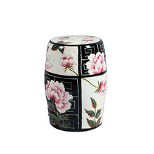 Load image into Gallery viewer, Ceramic Stool - Black &amp; White
