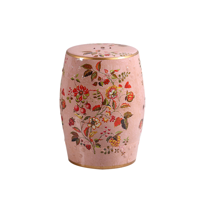 Ceramic Stool - Pink