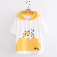 Load image into Gallery viewer, Cute Pocket Cat T-Shirt
