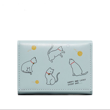 Load image into Gallery viewer, Happy &amp; Lucky Cat Print Wallet
