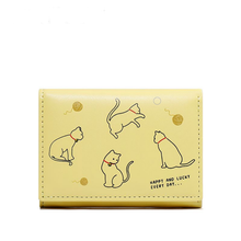 Load image into Gallery viewer, Happy &amp; Lucky Cat Print Wallet
