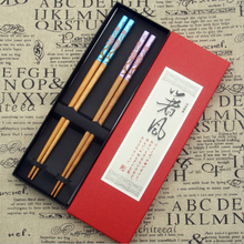 Load image into Gallery viewer, Sakura Chopsticks - 2 Pairs/Pack
