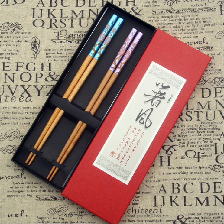 Sakura Chopsticks - 2 Pairs/Pack