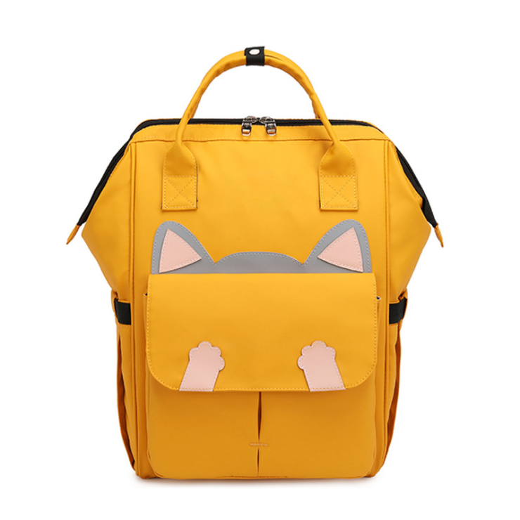 Stylish Shell Shape Cat Paw Waterproof Travel Backpack