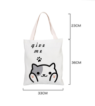 Load image into Gallery viewer, Cat Paw Print Bag
